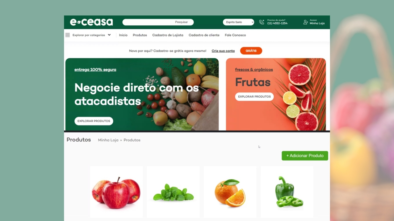 E-CEASA - blog - lancamento