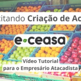 E-CEASA - blog - video sobre cadastro na plataforma